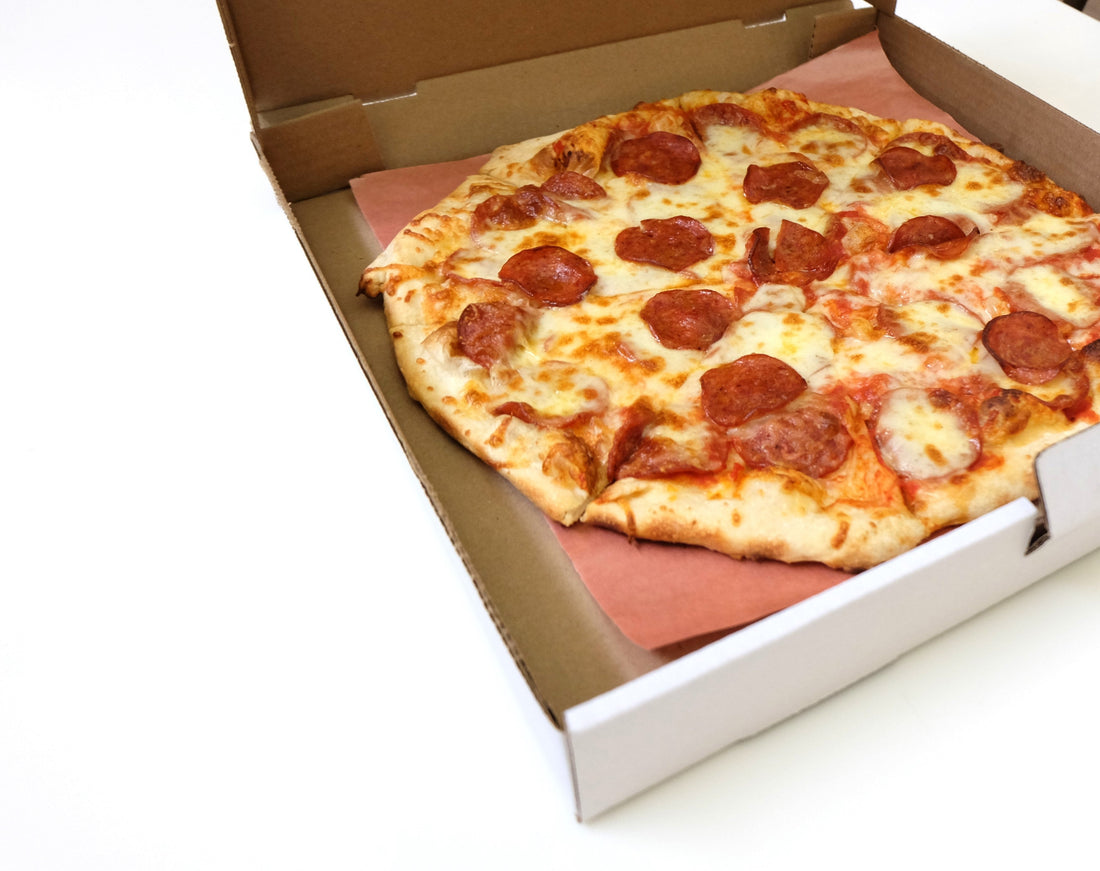Hot Round Pizzas